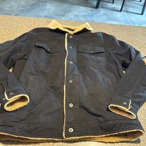 Graphene heated sherpa jacket